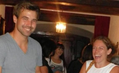 André Reithebuch (Mr. Schweiz 2009) mit Freunden