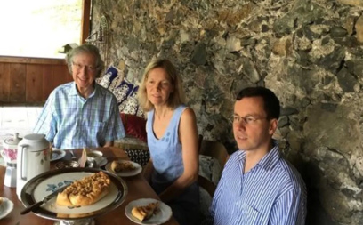 Prof. Arthur Jaffe (Harvard University), Swantje Kammerecker, Armin Trinkl